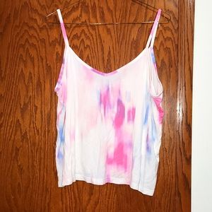 Old navy, purple, pink, white tye dye